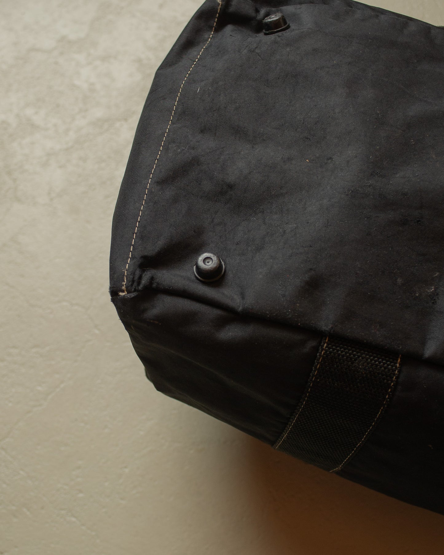 1980s Adidas Duffle Bag black