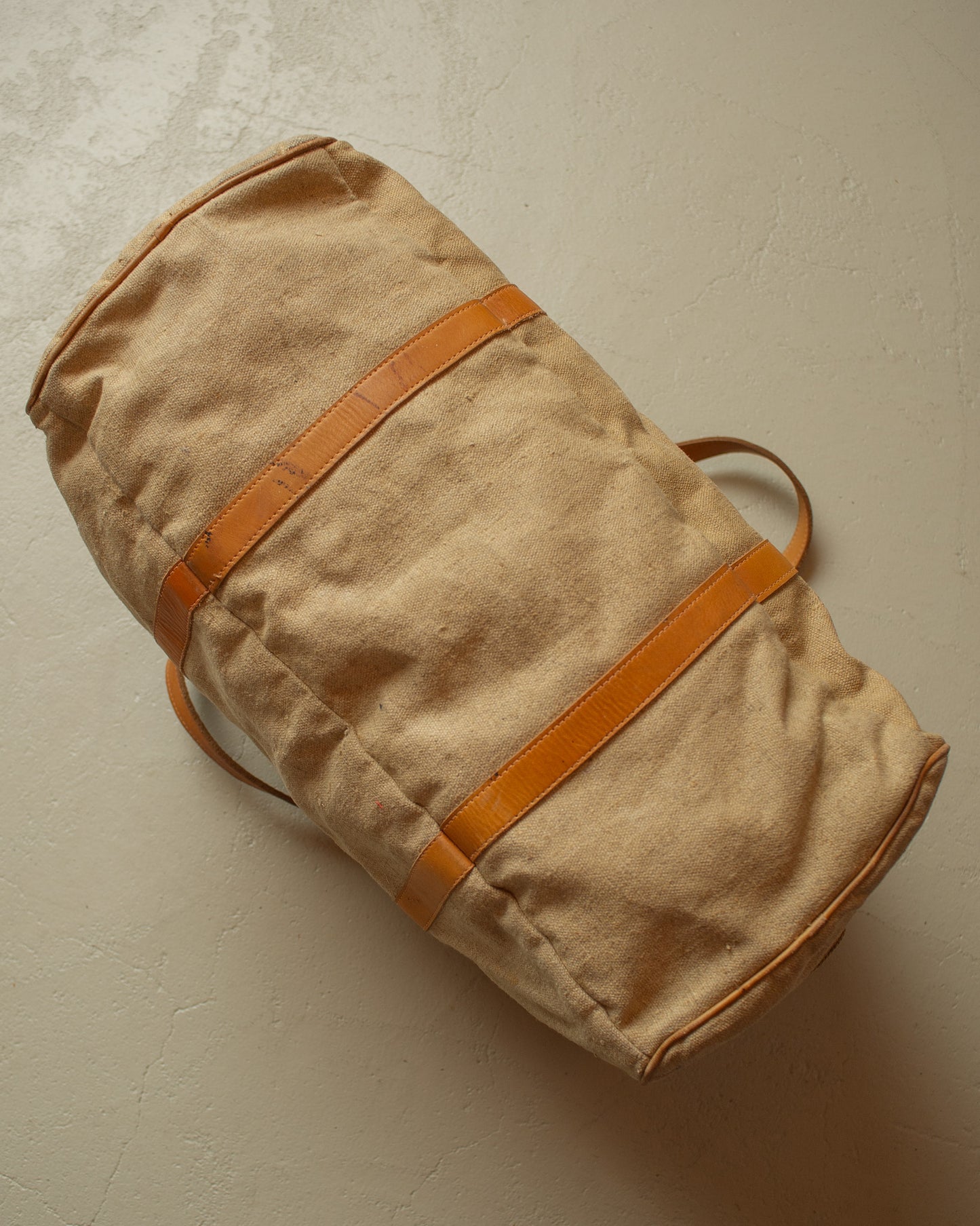 1960s/70s Duffle Bag beige
