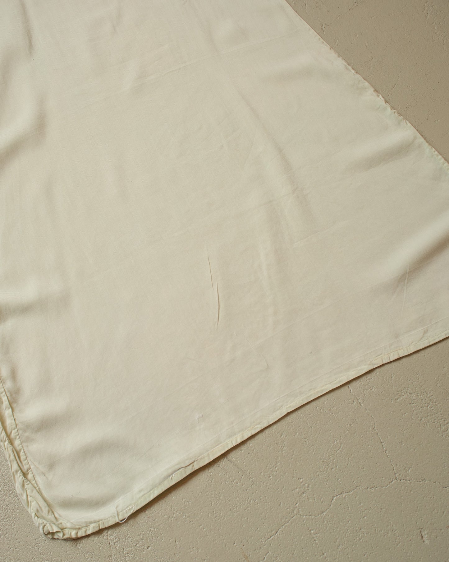 1900s/20s Womens Silk Slip Dress - S/M