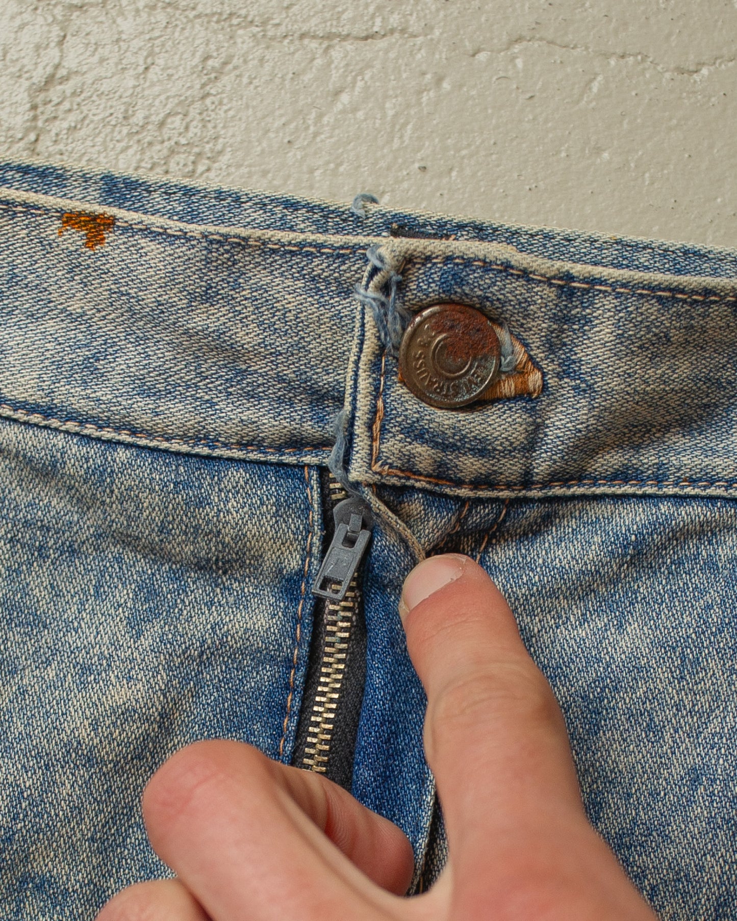 1970s Levi´s Denim Midi Skirt - 31