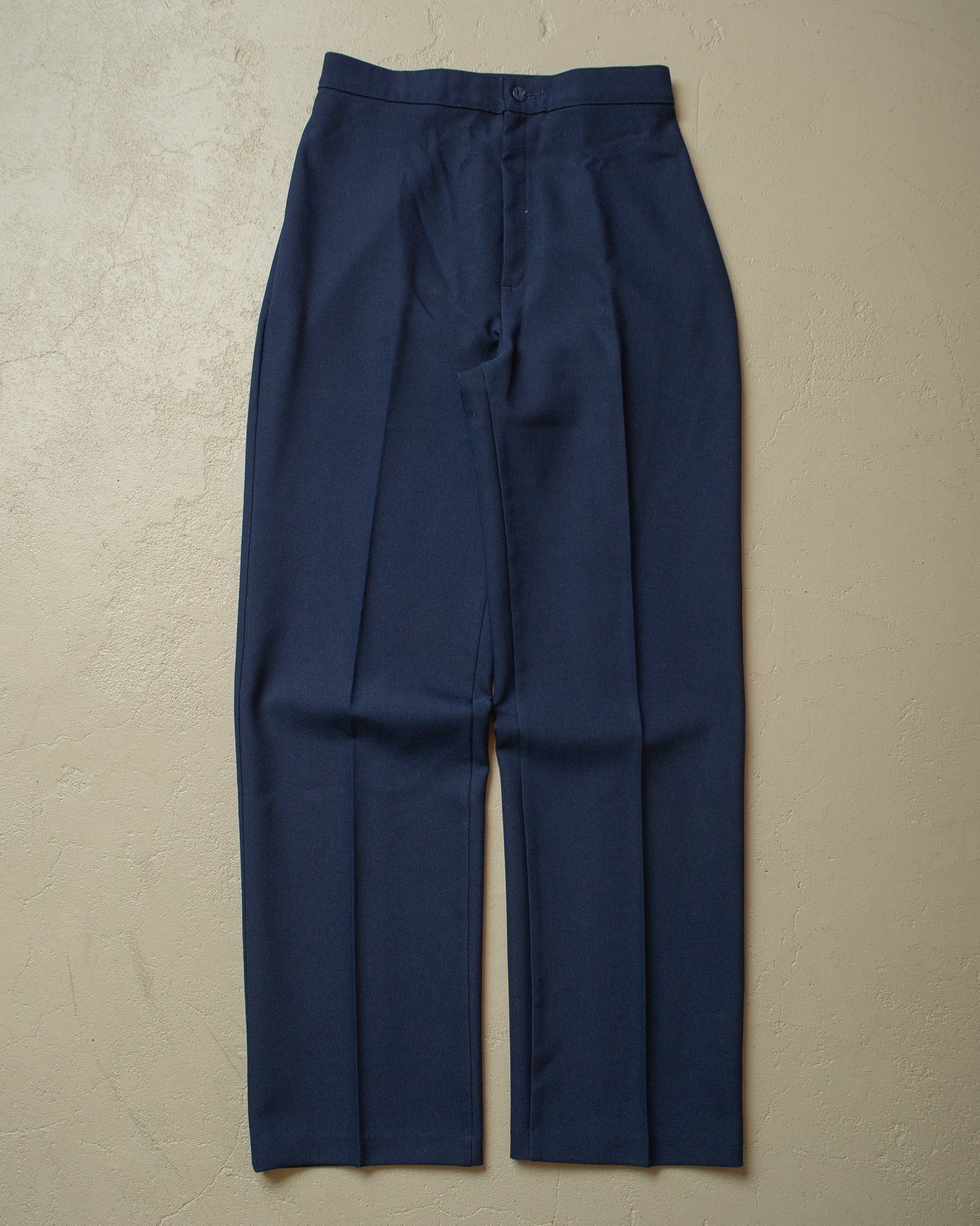 1970s Womens Levi´s Pleated Pants navyblue - W30 L34