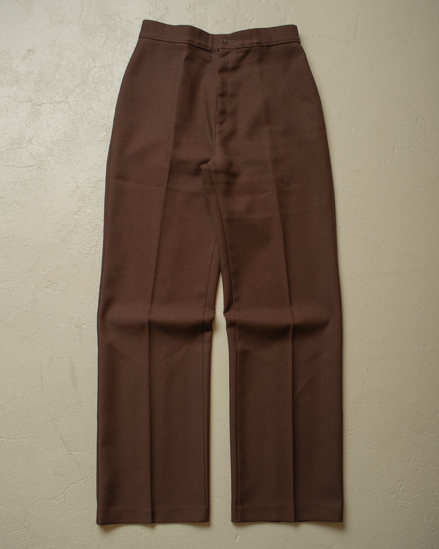 1970s Womens Levi´s Pleated Pants brown - W30 L34