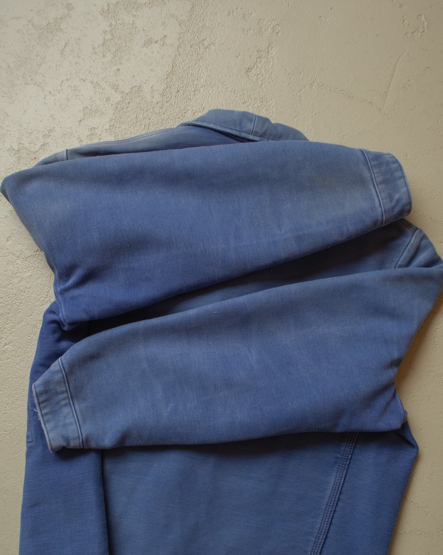 1970s Faded Hamburg Hafen Work Jacket blue - L/XL