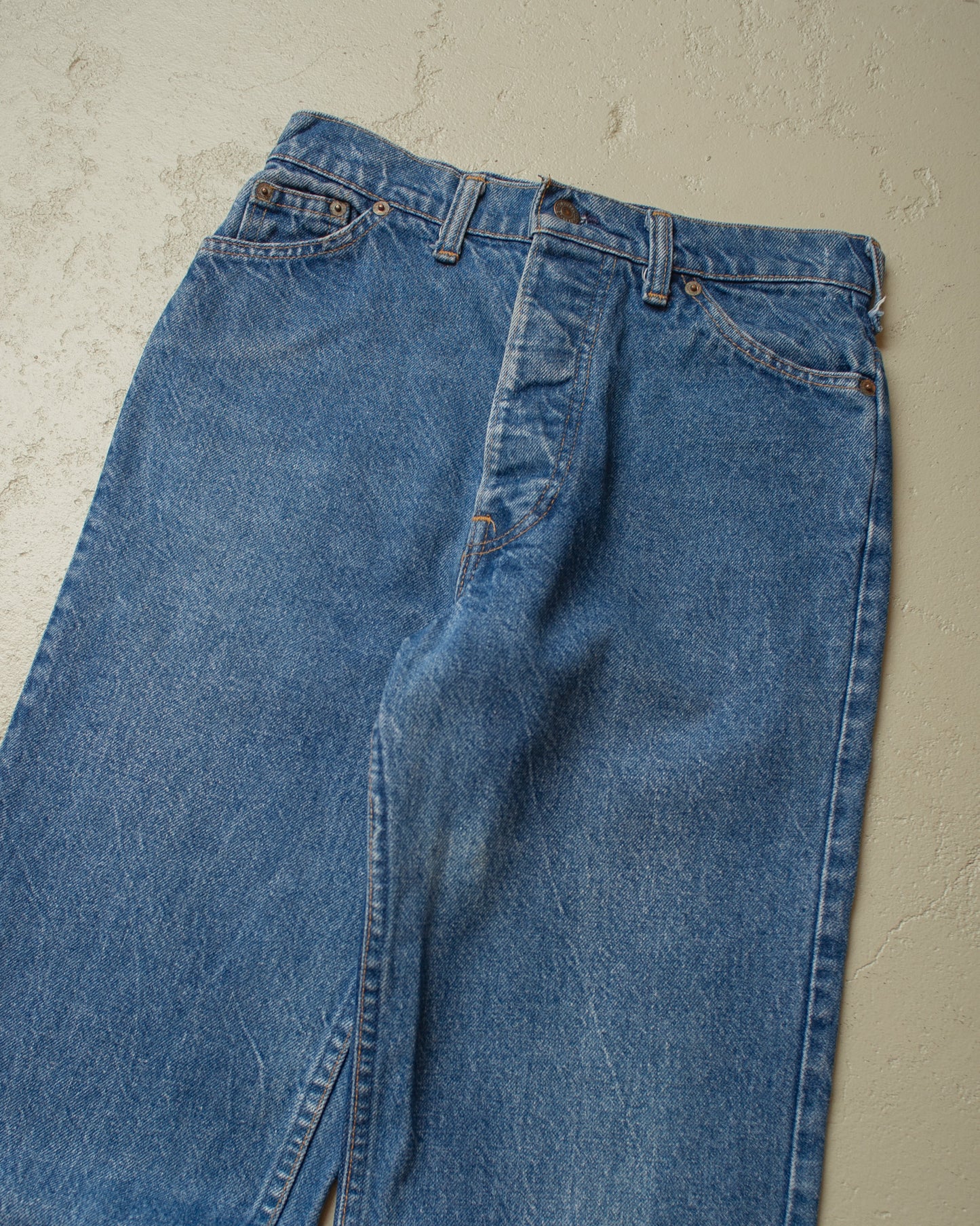 1980s Women´s Levi´s Buckleback Jeans blue - W27 L32