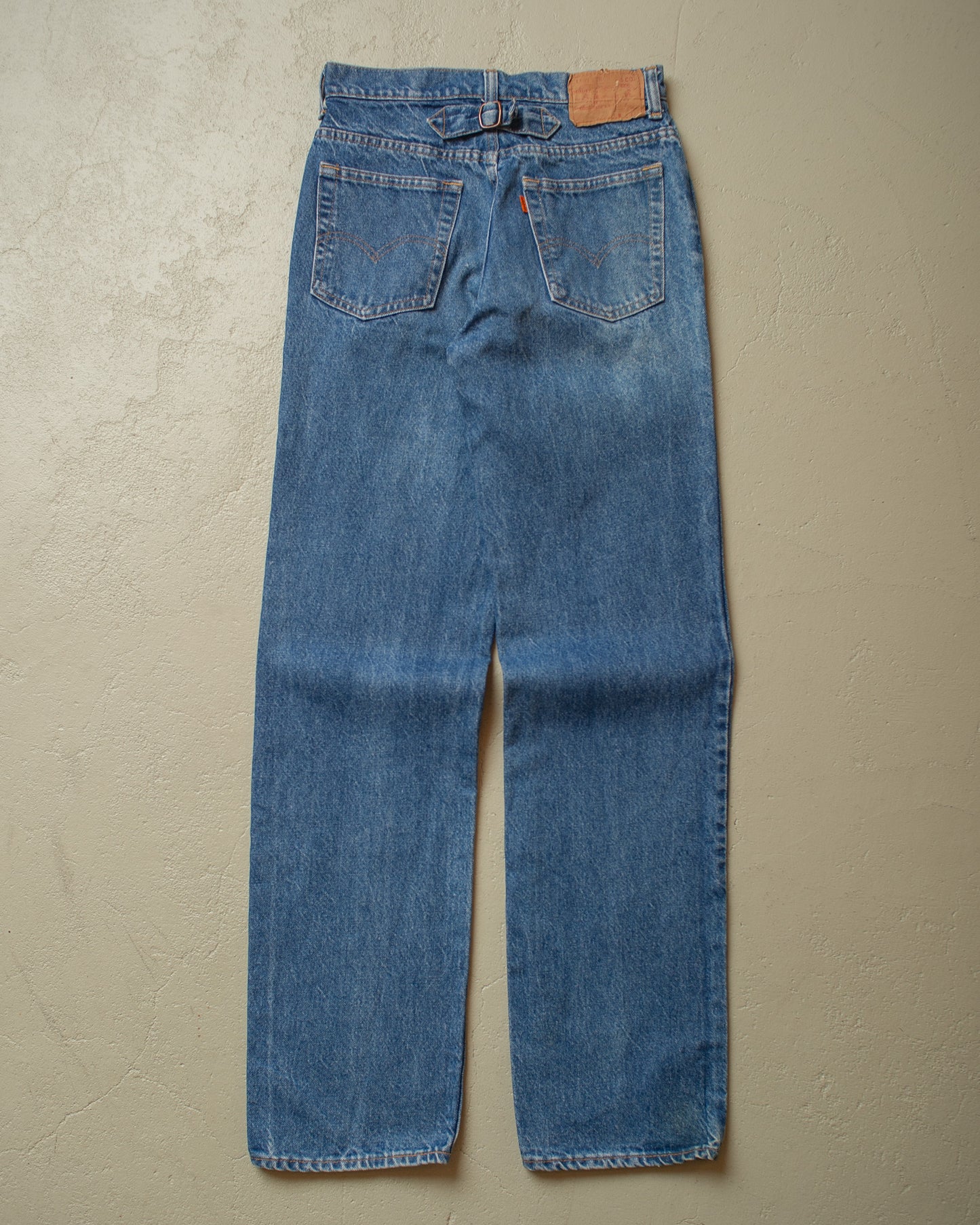 1980s Women´s Levi´s Buckleback Jeans blue - W27 L32