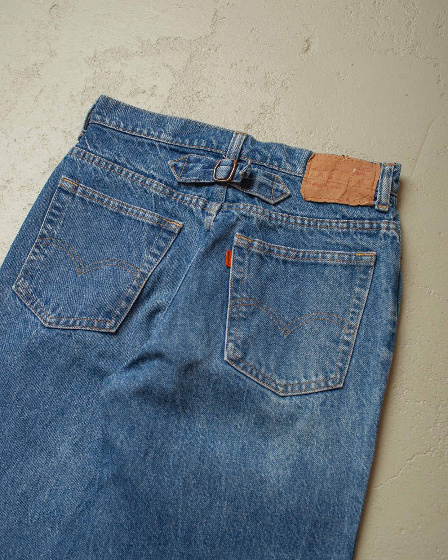 1980s Women´s Levi´s Buckleback Jeans blue - W27 L32