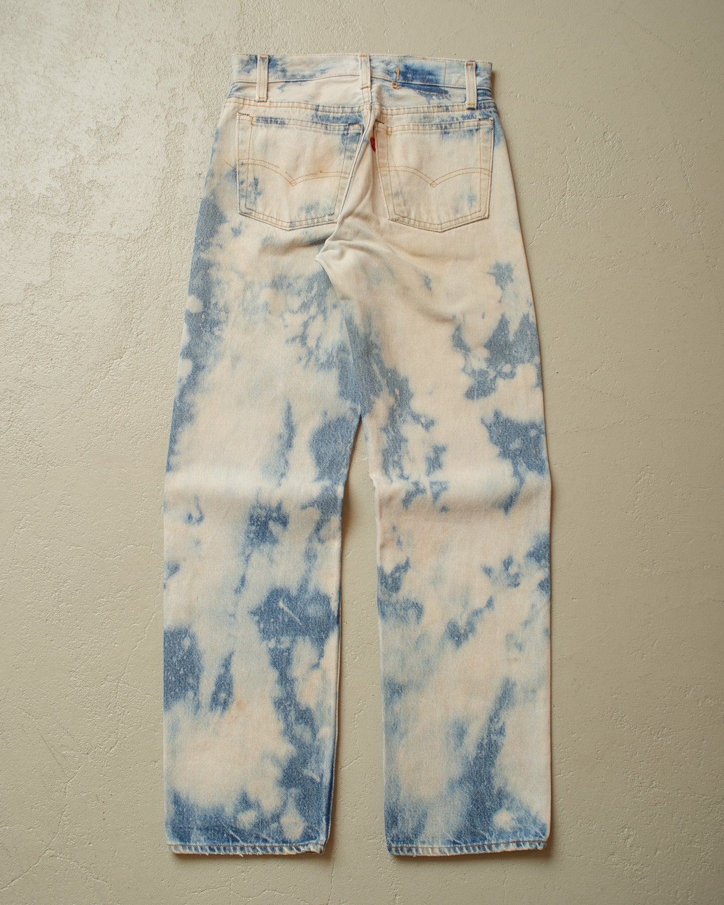 1980s Womens Levi´s 701 crazy wash Jeans blue - W25 L30