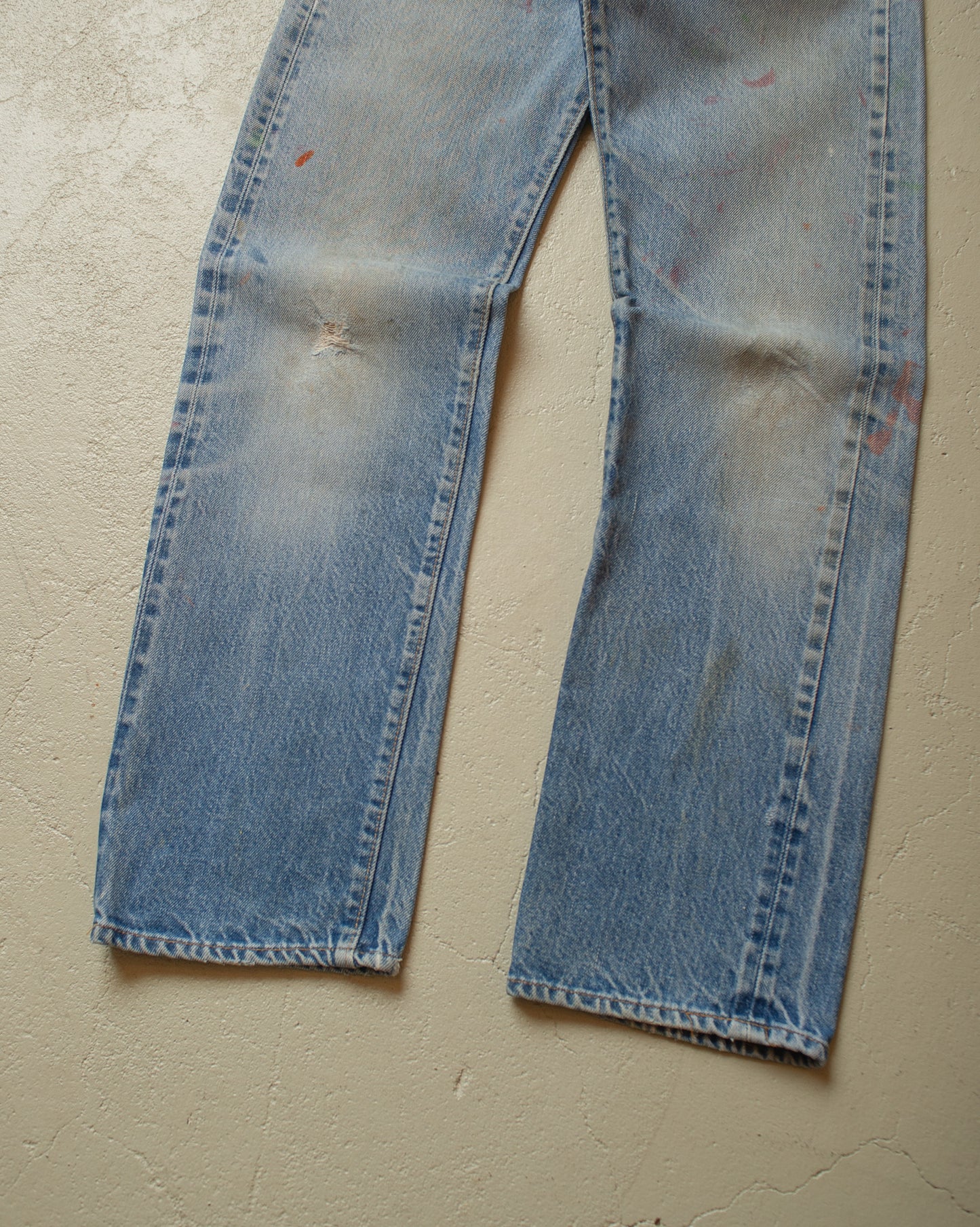 1980´s Levi´s 501 Selvedge Jeans blue - W26 L29