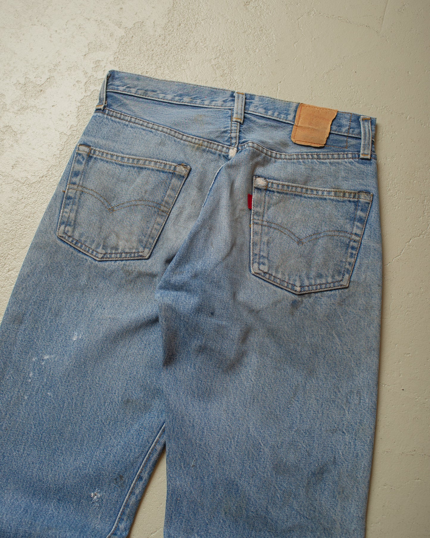 1983 Levi´s 501 Selvedge Mud Wash Jeans blue - W29 L30