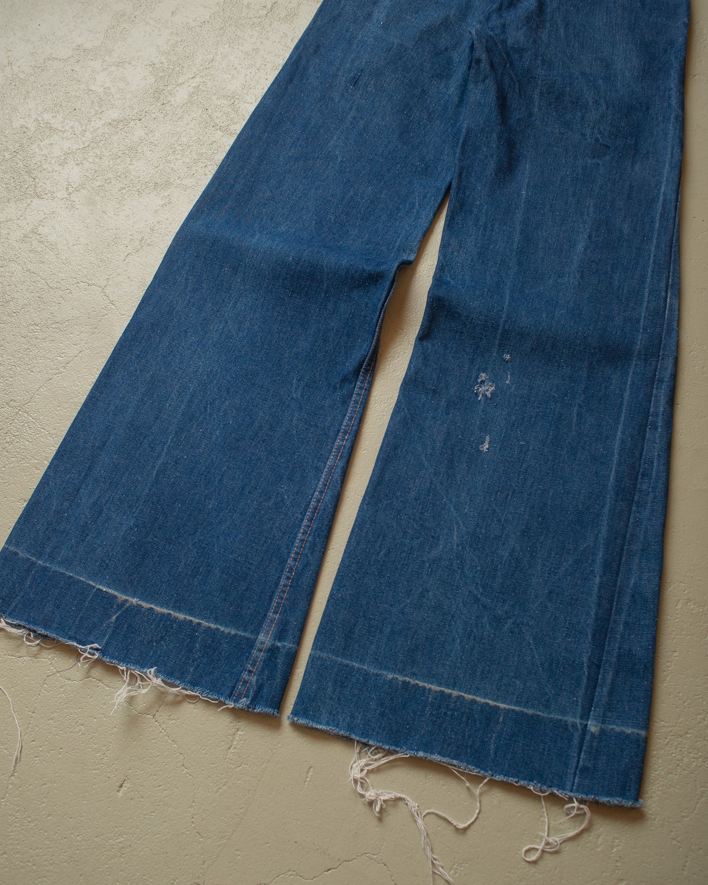 1970s Women´s Mustang Bellbottom Jeans blue - W26 L32