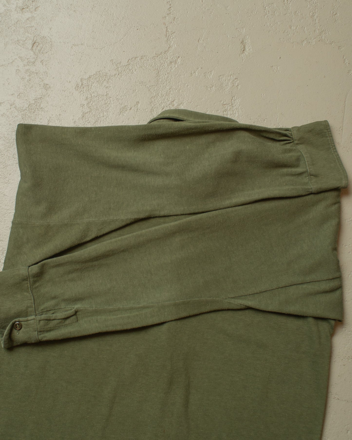 1950s Bundeswehr Undershirt green - M
