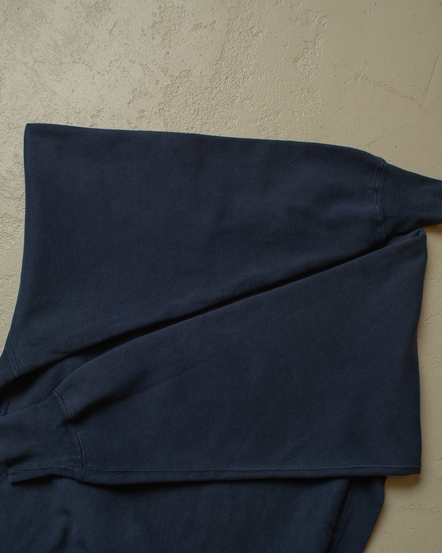 1990s Champion Logo Reverse Weave Sweatshirt navyblue - XL