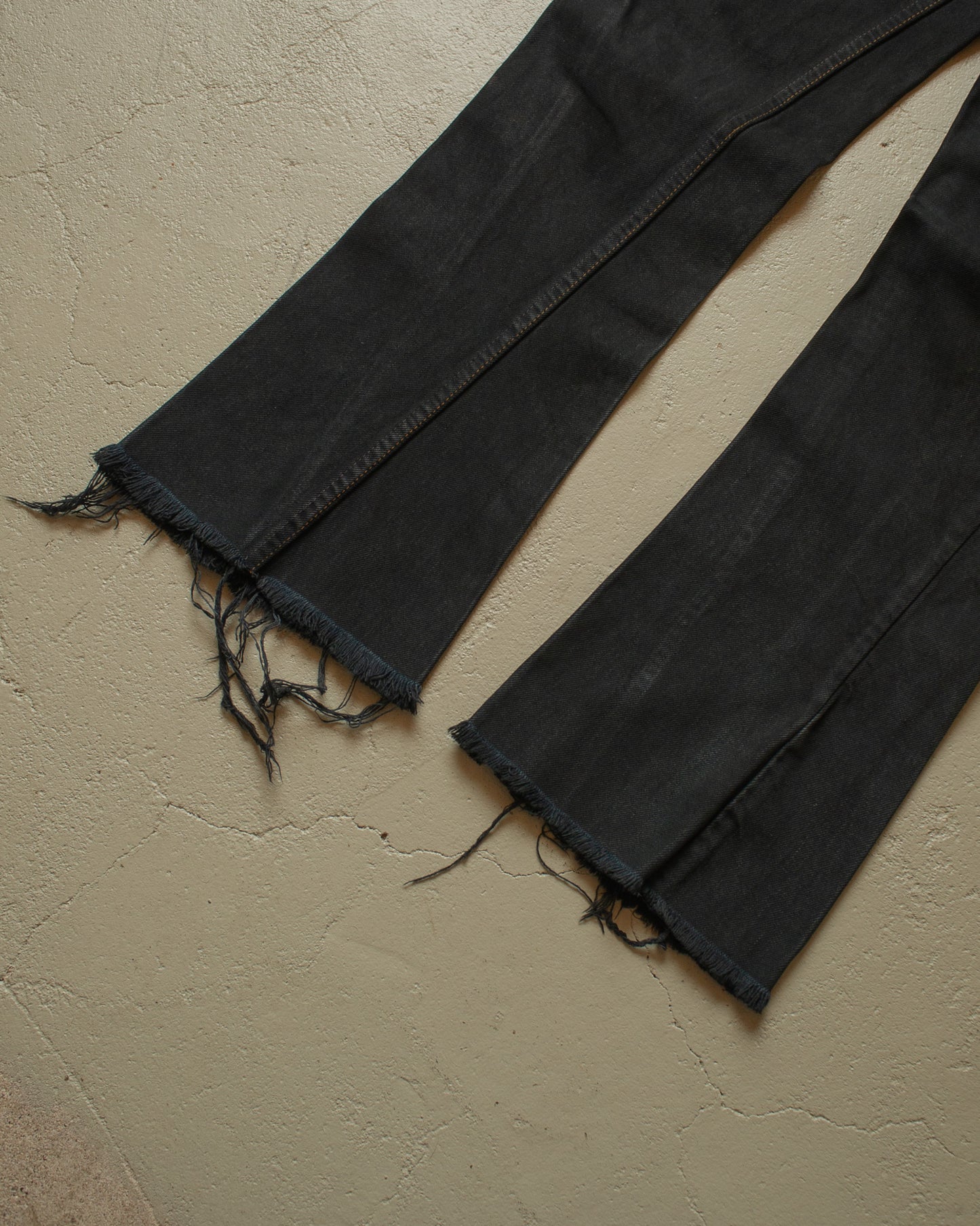 1960s/70s Levi´s Big E Flared Jeans black - W32 L31