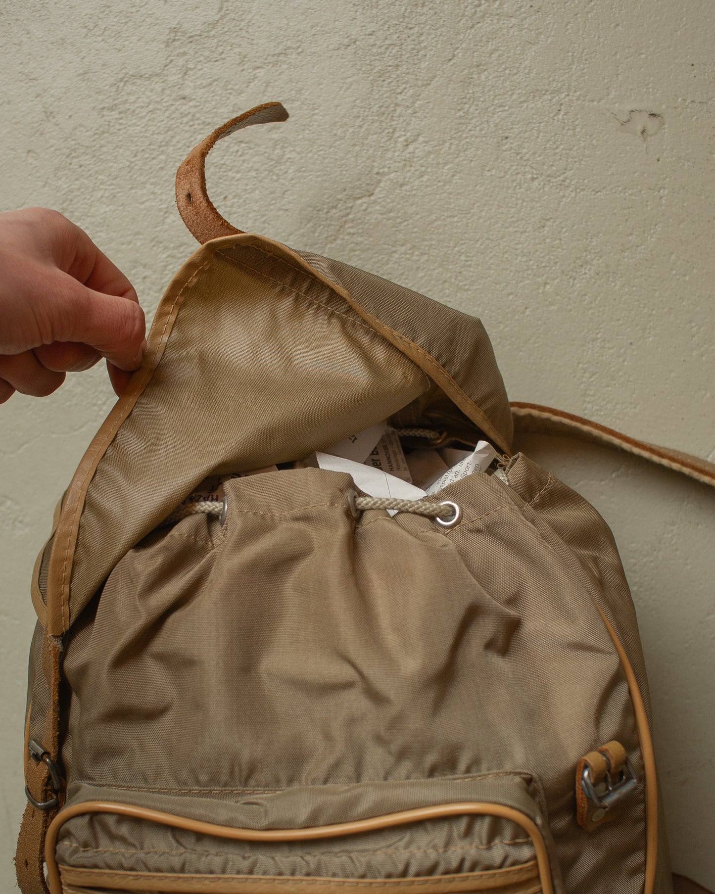 1960s/70s Deuter Travel Backpack beige