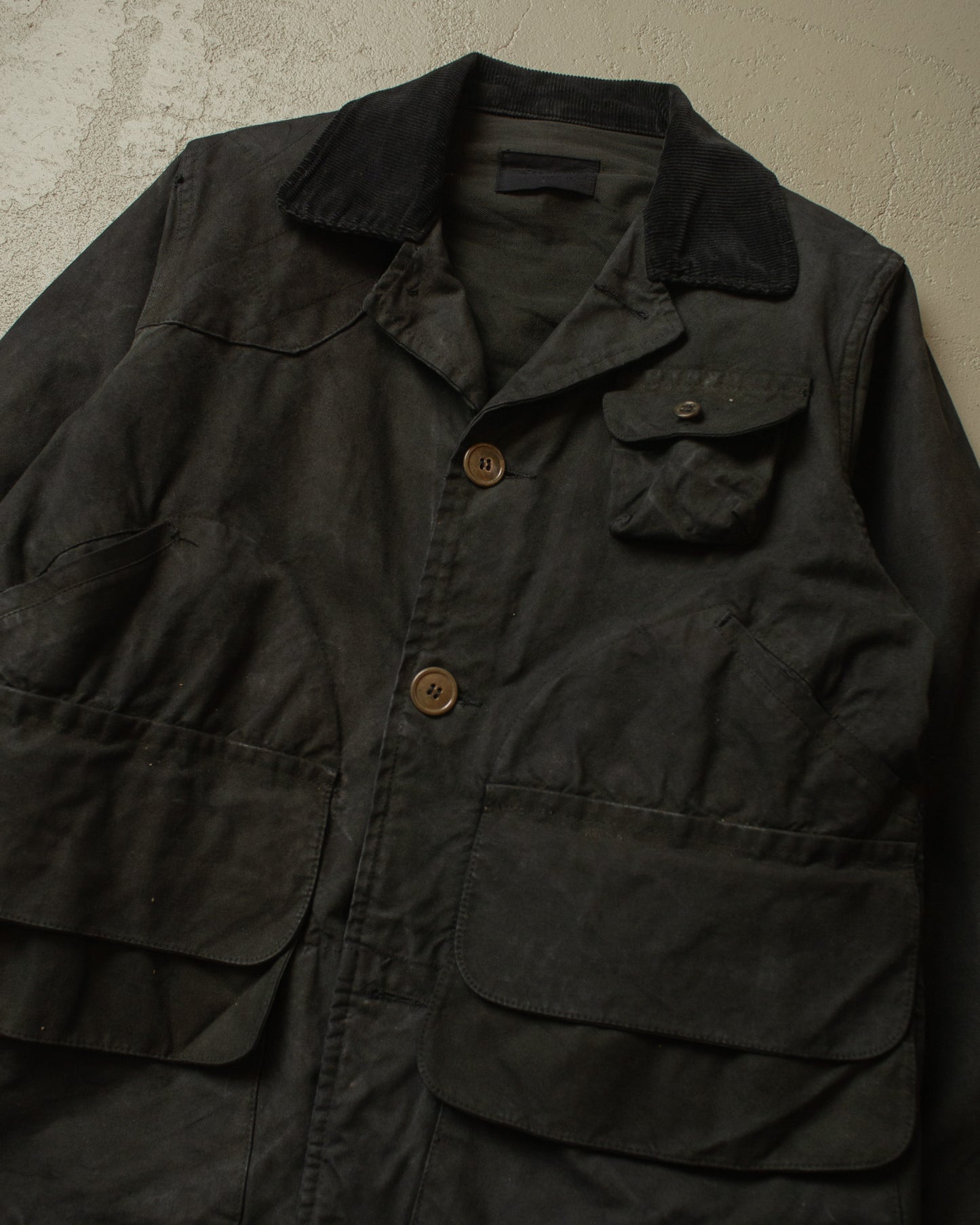 1950s/60s Redhead Bone-Dry Overdyed Hunting Jacket black - M/L