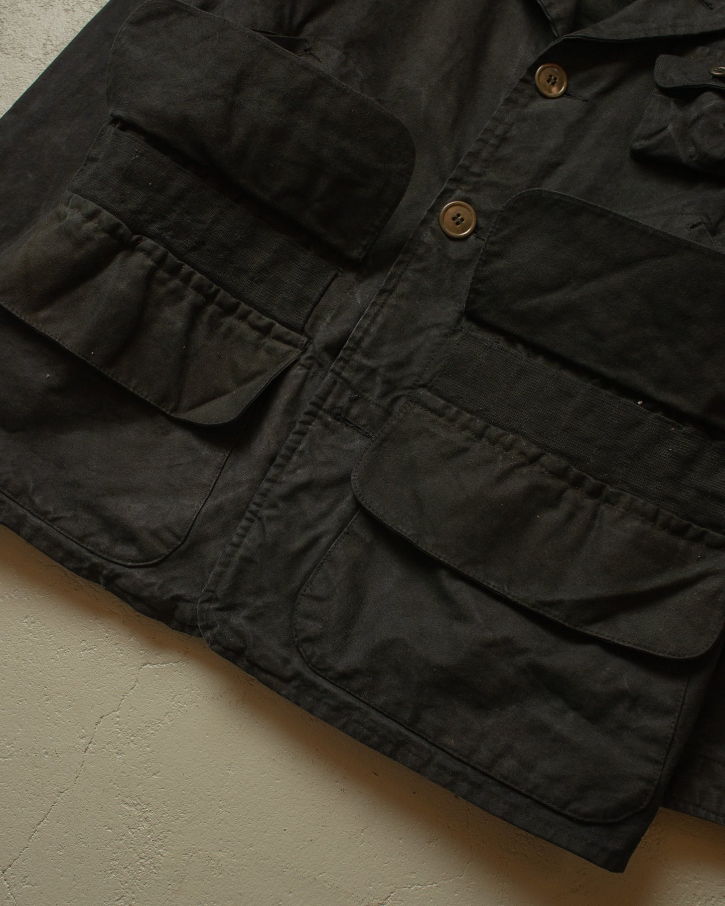 1950s/60s Redhead Bone-Dry Overdyed Hunting Jacket black - M/L
