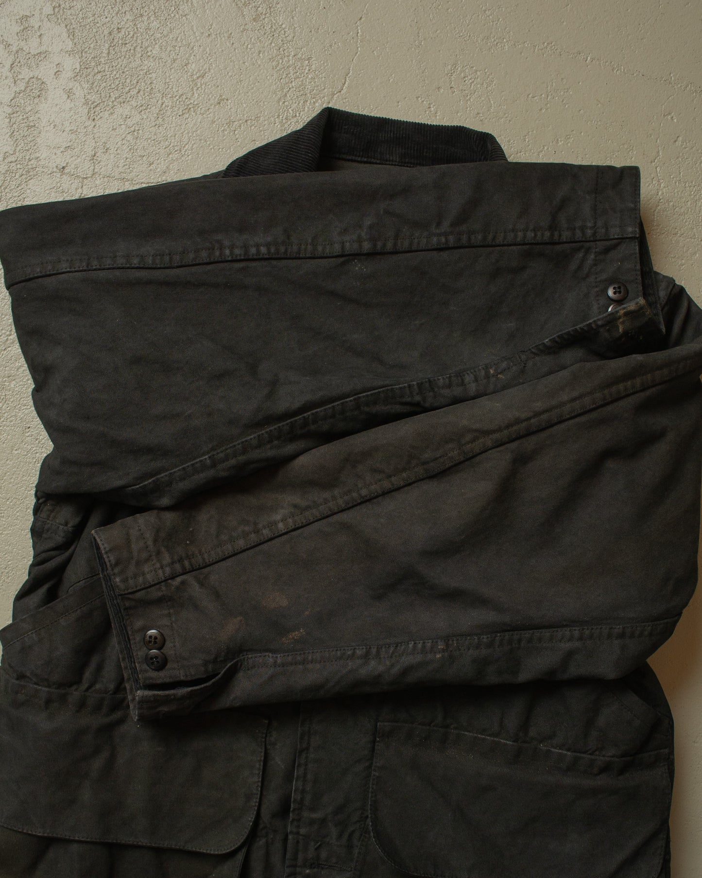 1950s/60s Redhead Bone-Dry Overdyed Hunting Jacket black - M/L