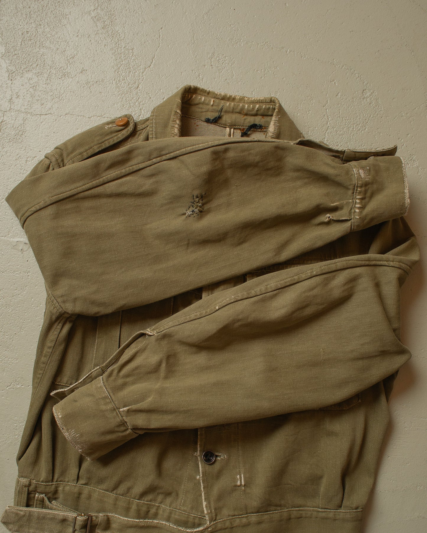 1942 repaired British Battledress khaki - S/M