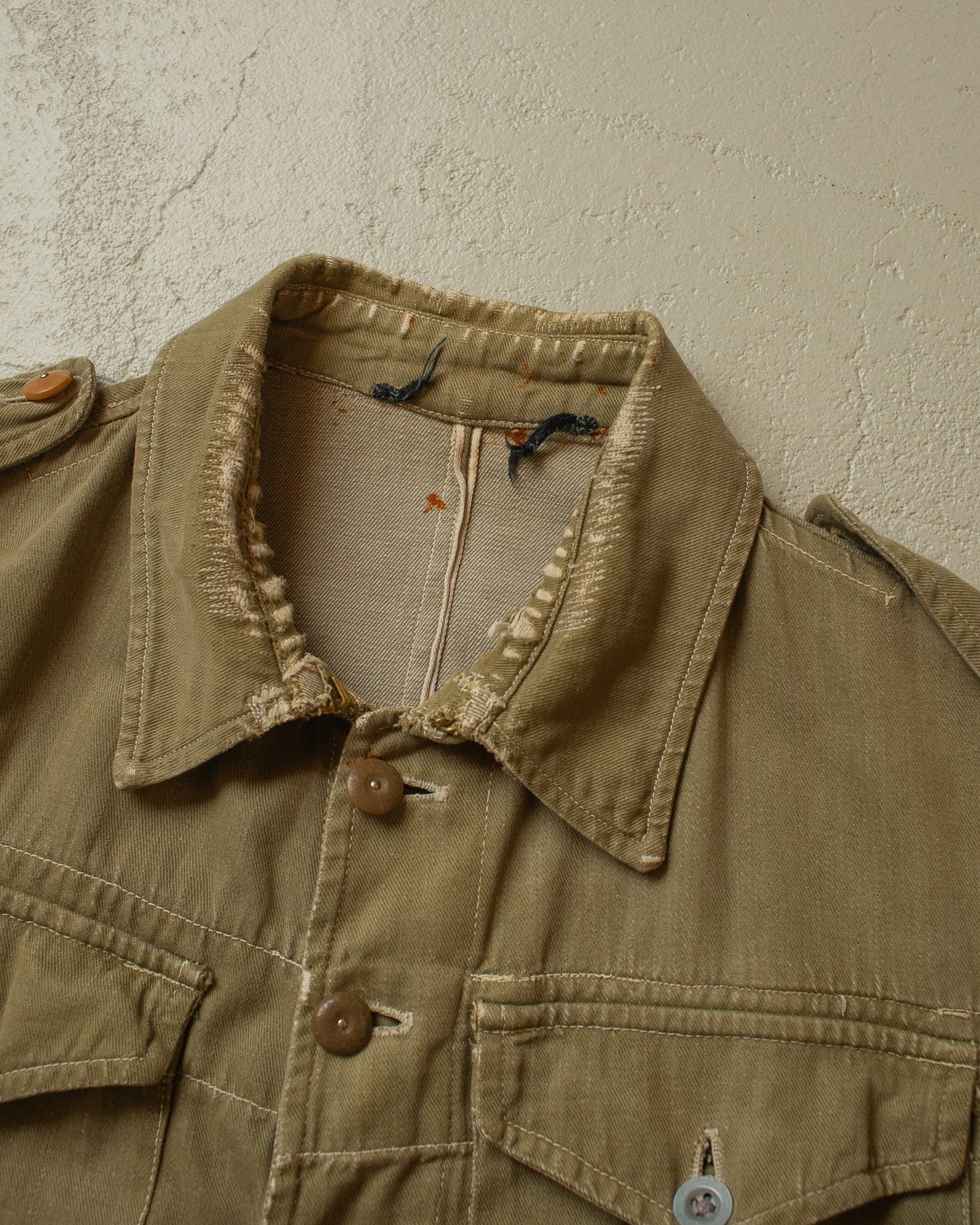 1942 repaired British Battledress khaki - S/M
