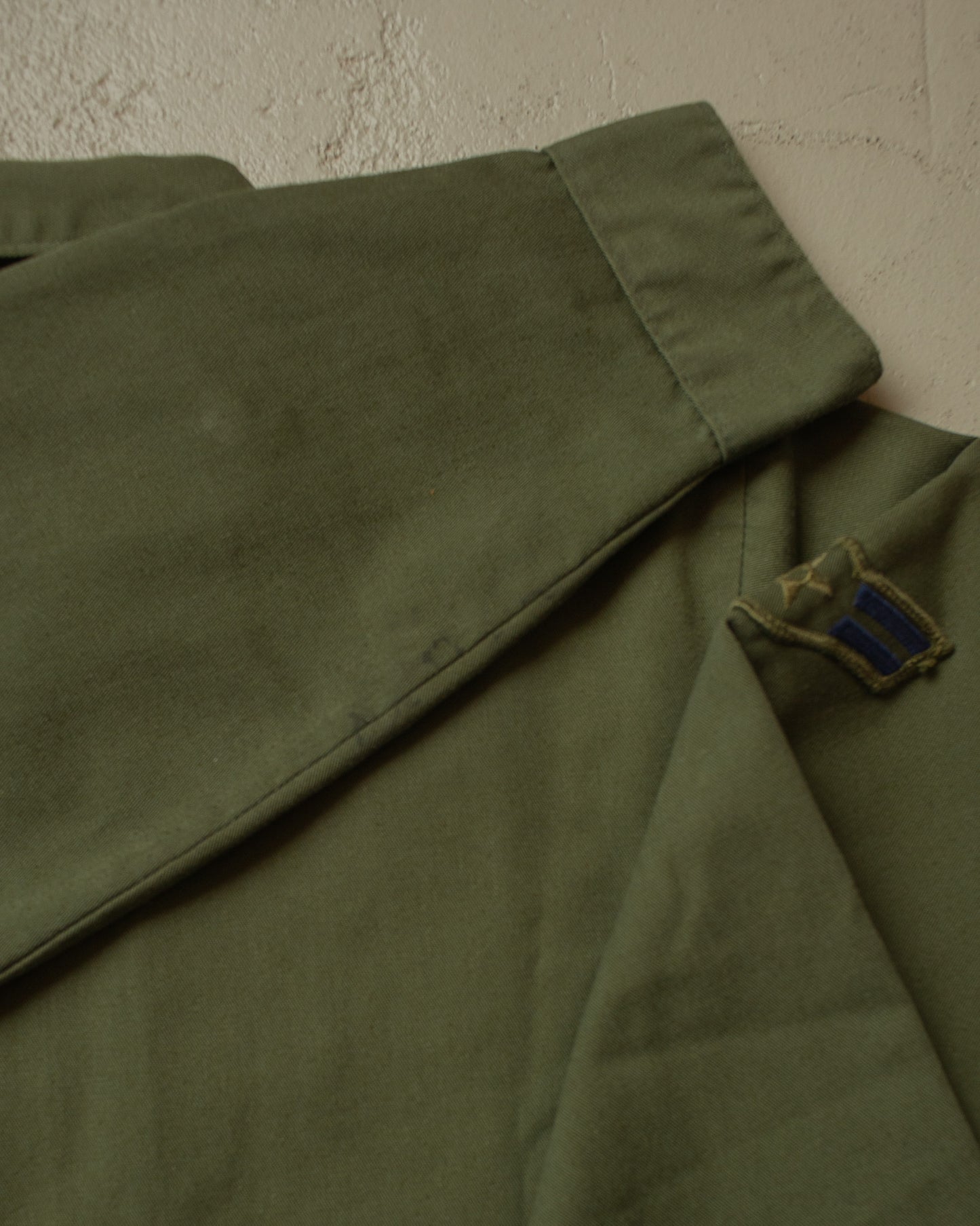 1960s US Air Force OG-107 Shirt green - L