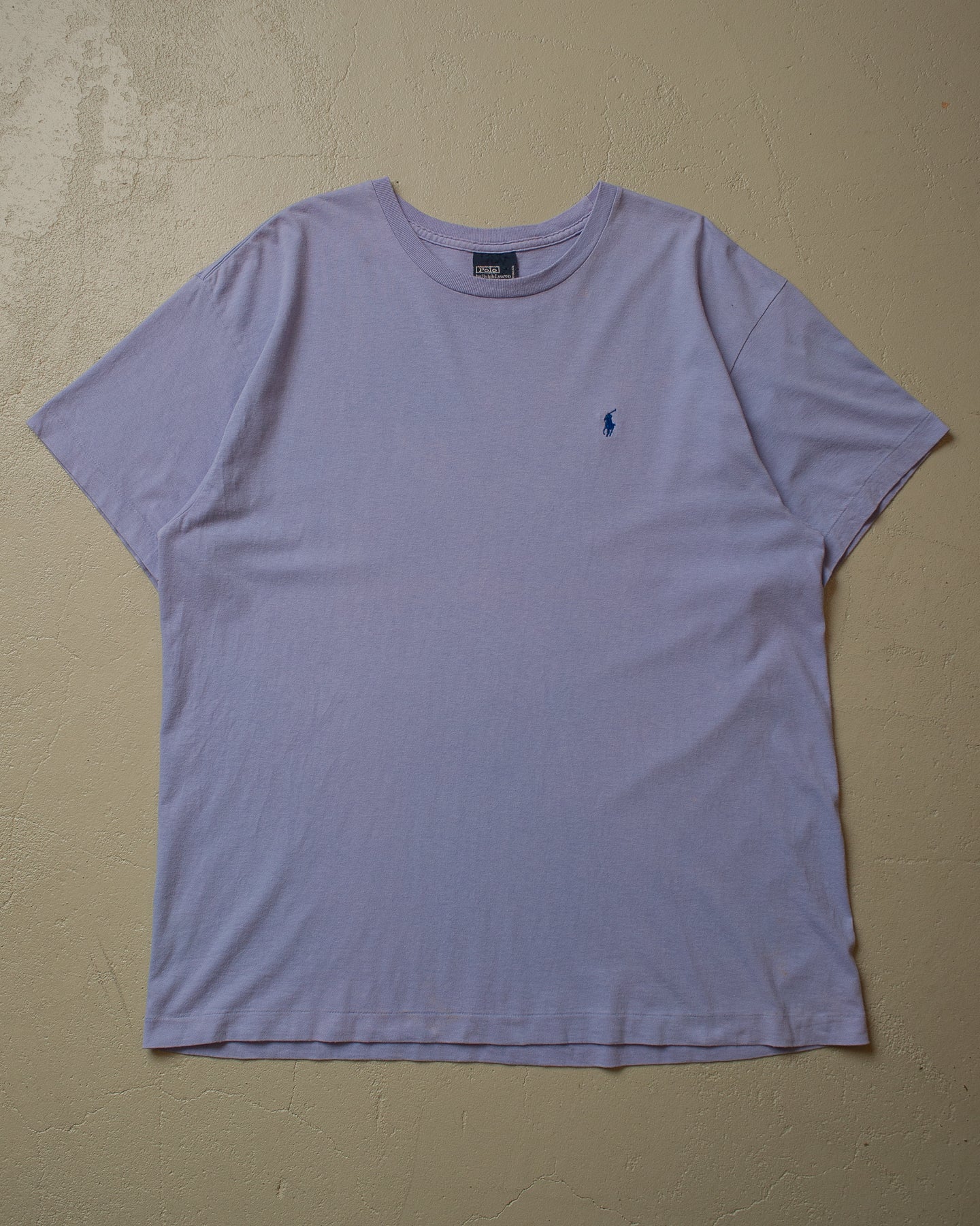 90s Polo Ralph Lauren Logo T-shirt purple - L/XL