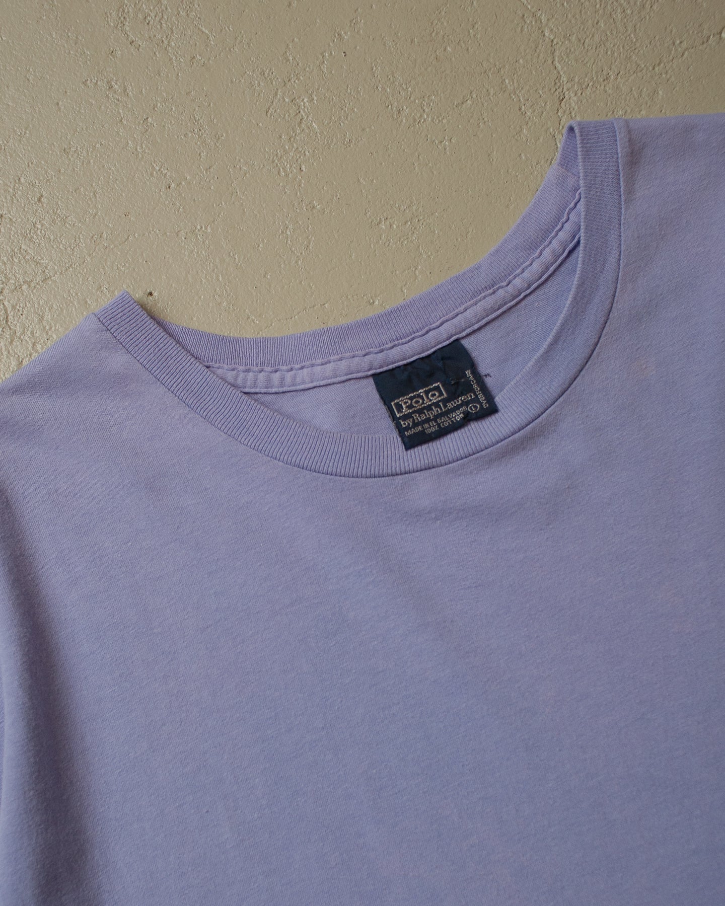 90s Polo Ralph Lauren Logo T-shirt purple - L/XL