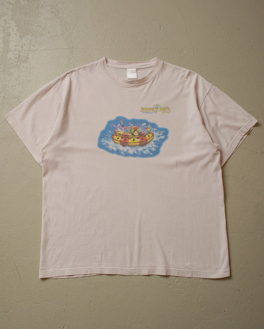 2000s Hansapark Hamburg T-shirt creme - XL