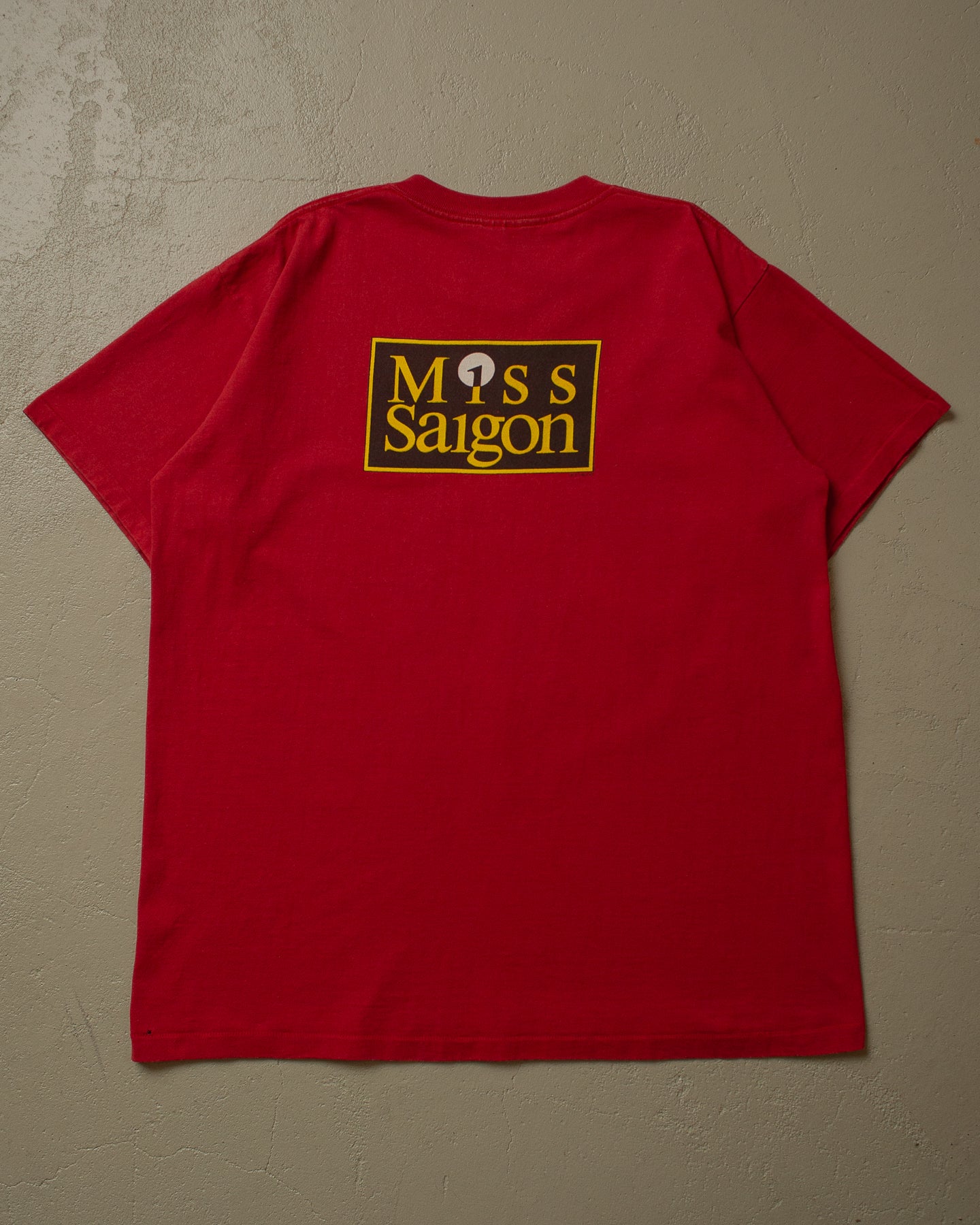 1988 Miss Saigon T-shirt red - L/XL