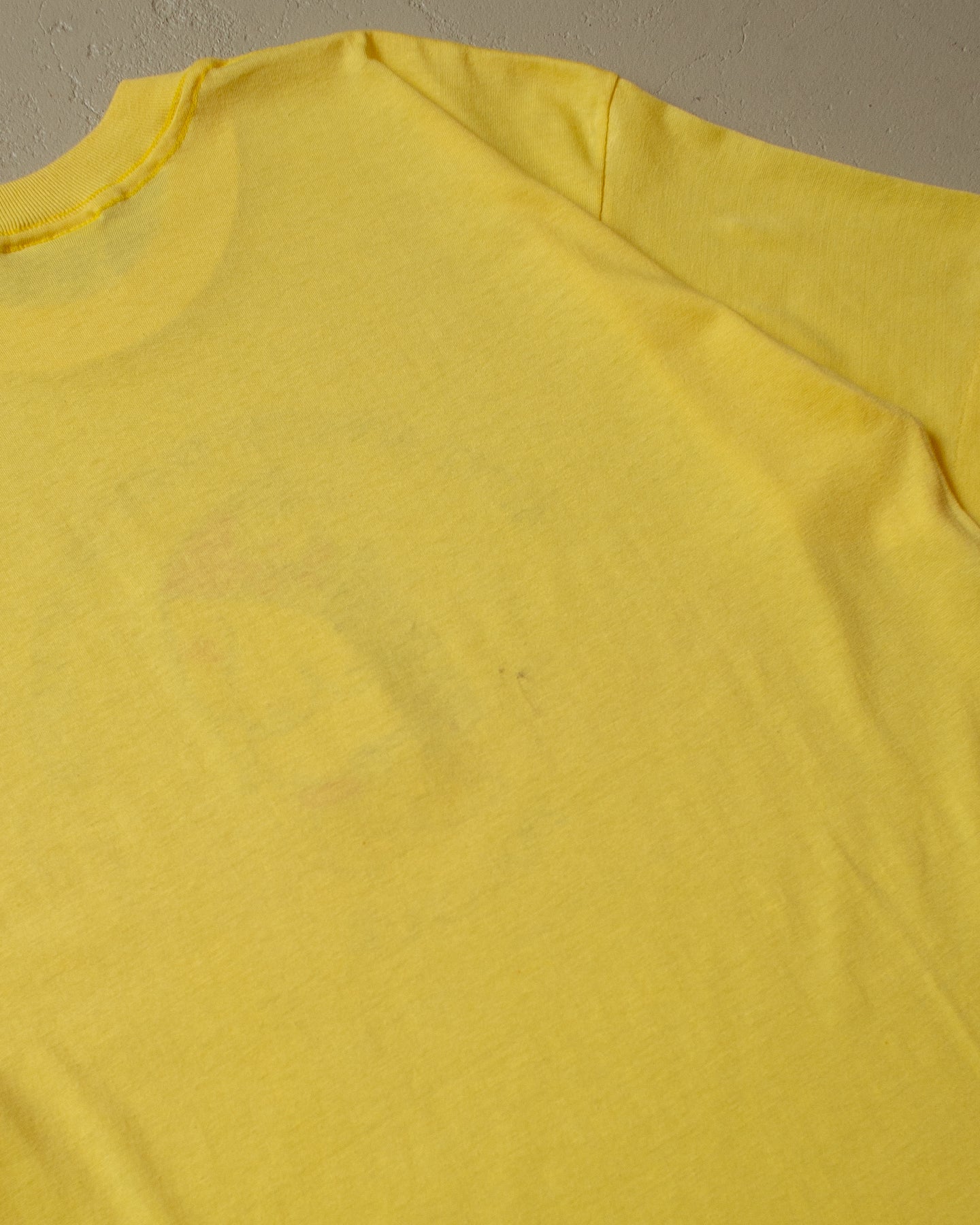 1980 unworn Aunt Sophie Body Beautiful Fan Club T-shirt yellow - L/XL