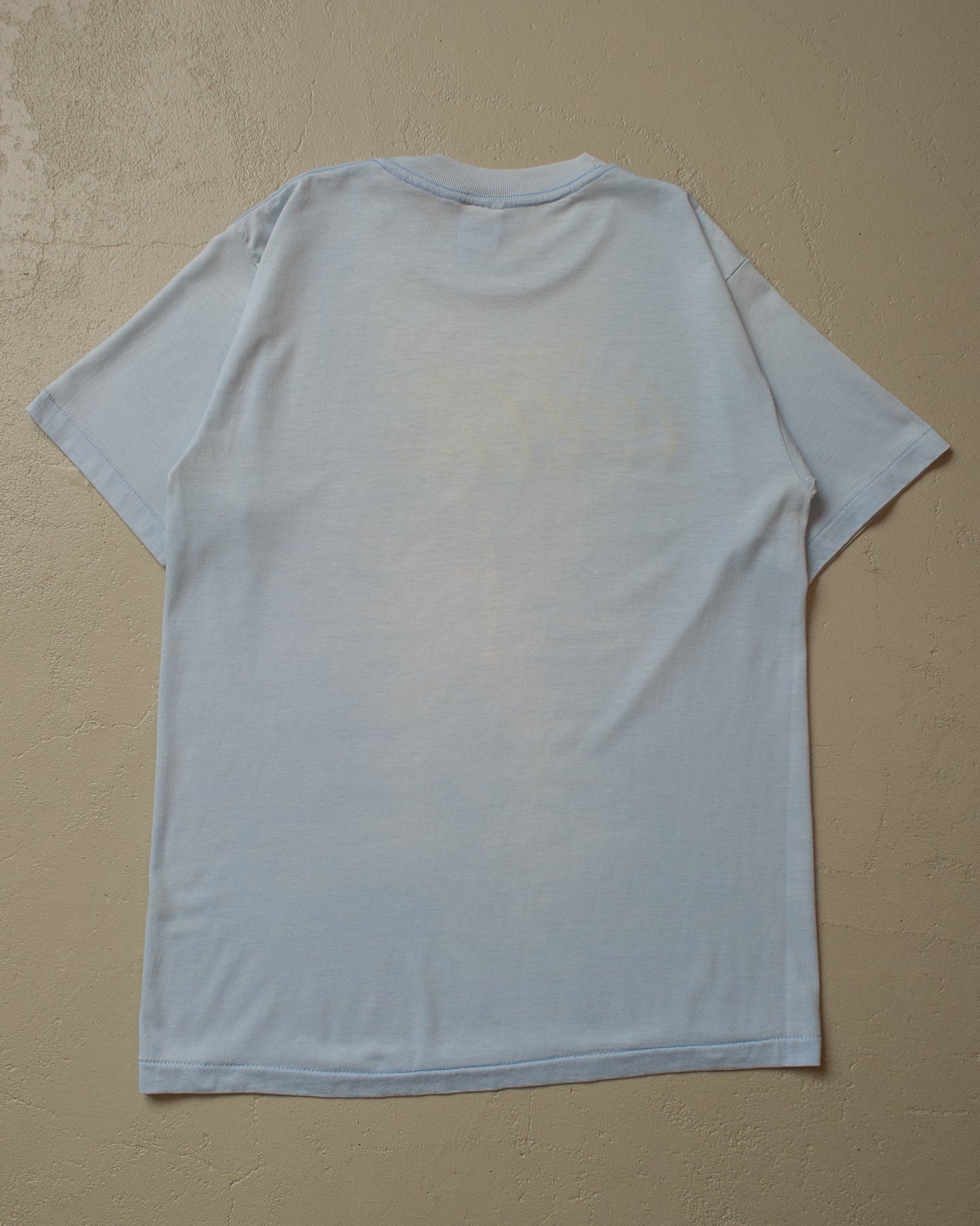 80s stained Enjoy Coca Cola T-shirt babyblue - M/L