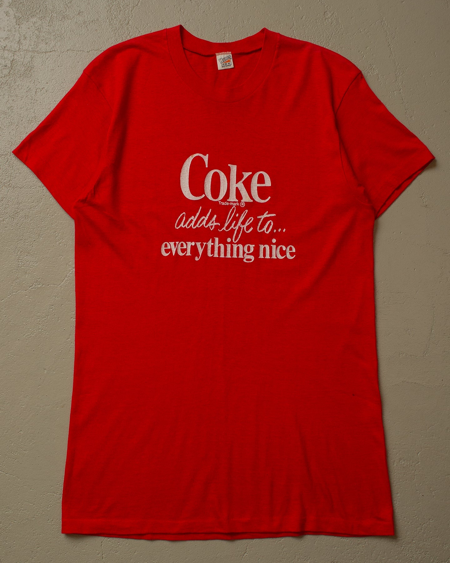 70s Coke T-shirt red - M