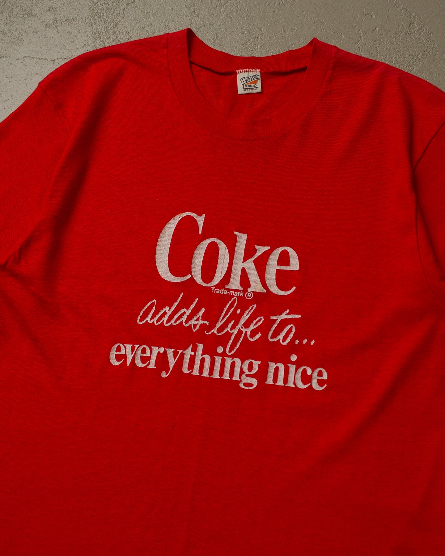 70s Coke T-shirt red - M