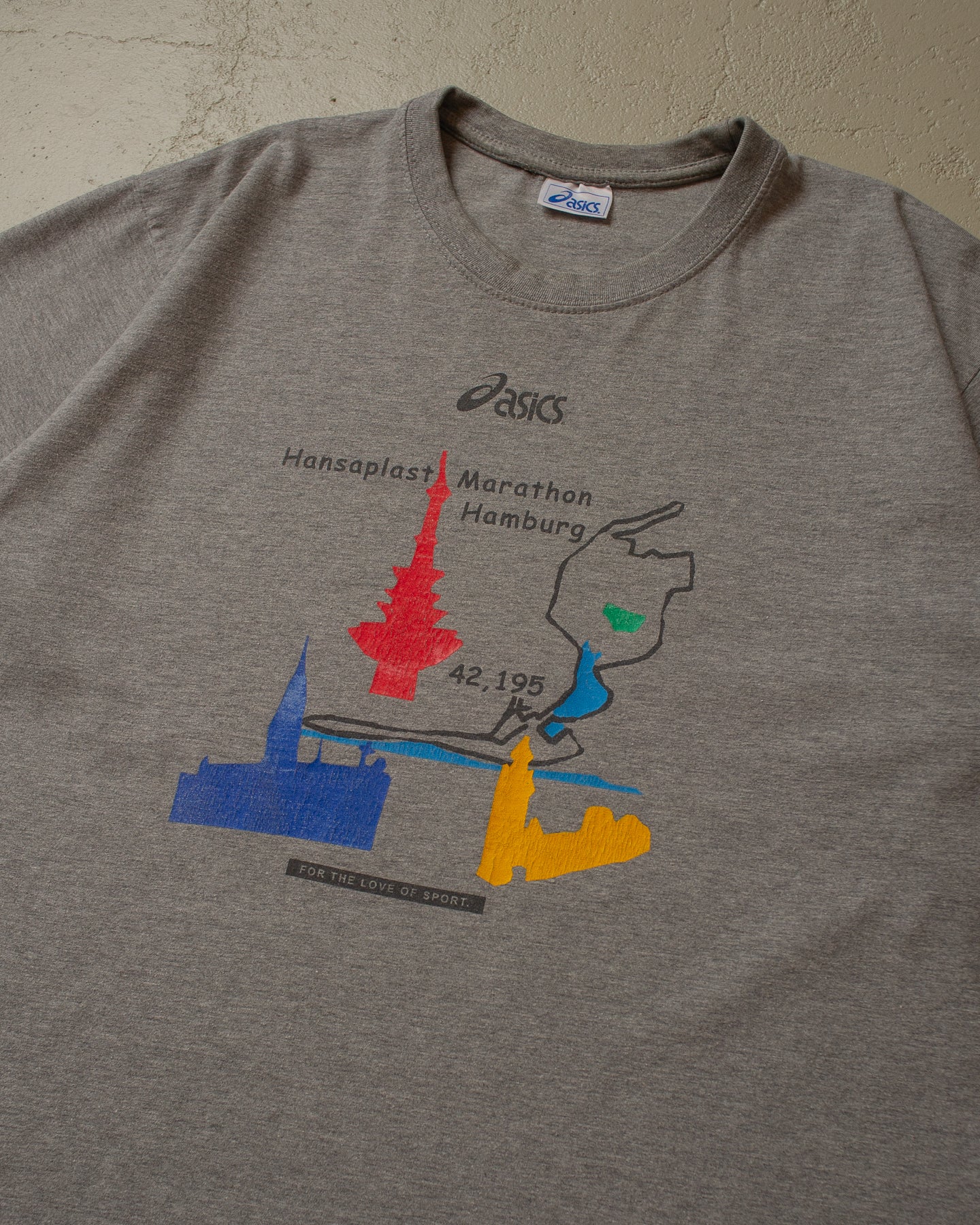 2002 Asics Hamburg Marathon T-shirt - M