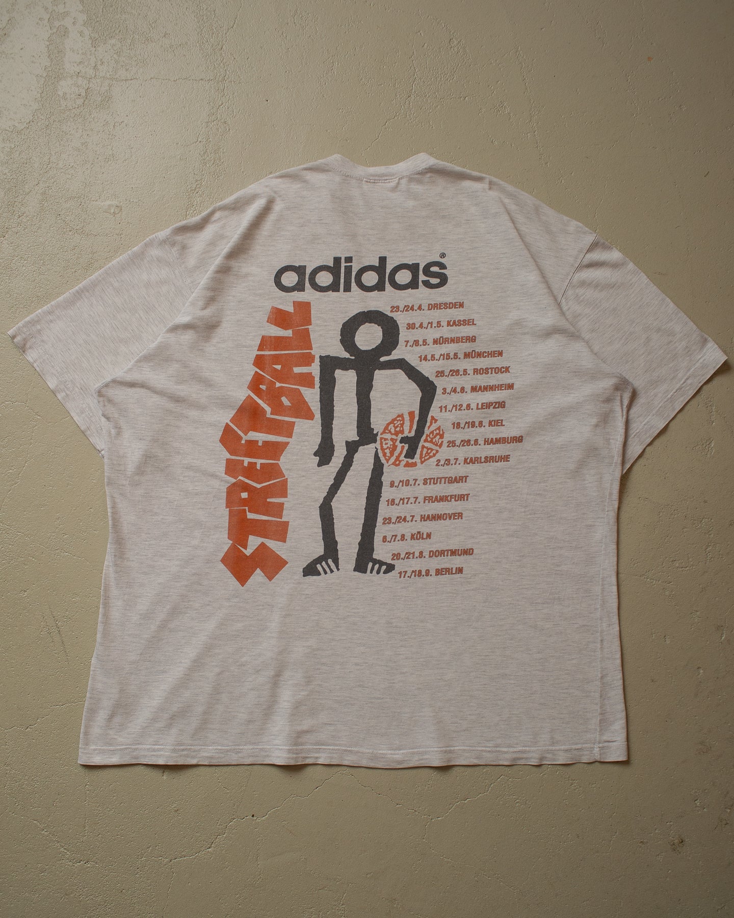 1994 Adidas Streetball Challenge T-shirt grey - XXL