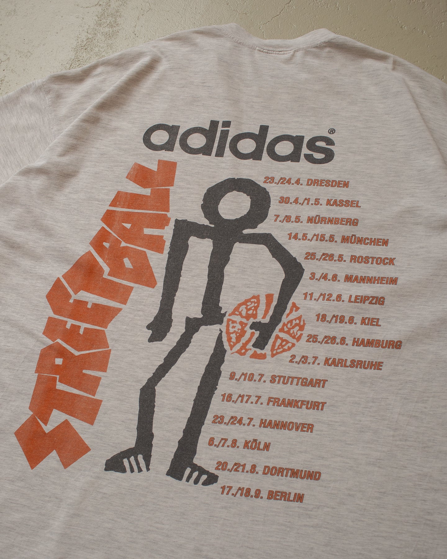 1994 Adidas Streetball Challenge T-shirt grey - XXL