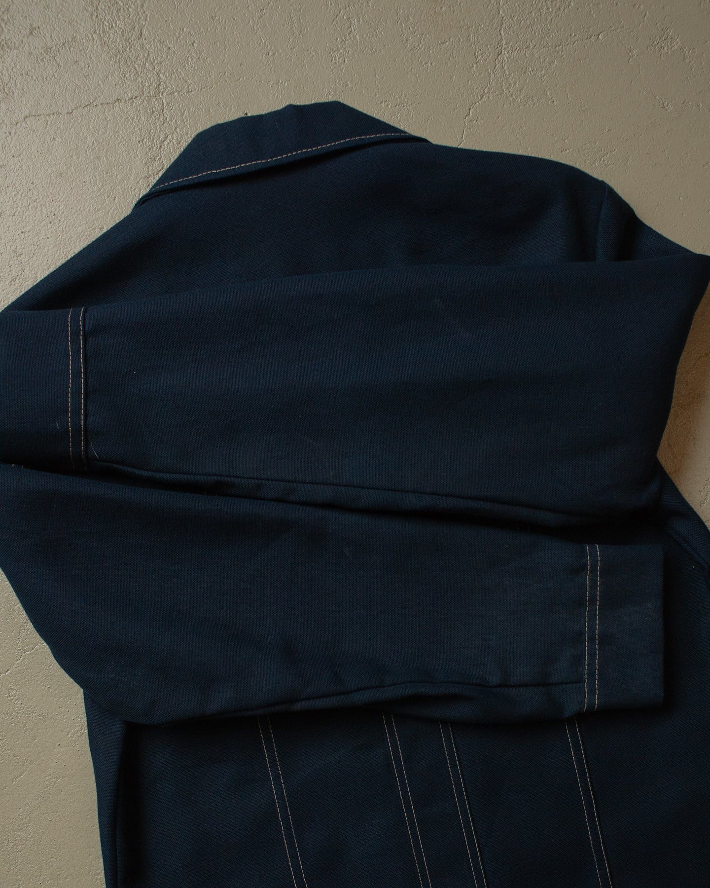 70s unworn Lee Cal 45 Shirt Jacket navyblue - M