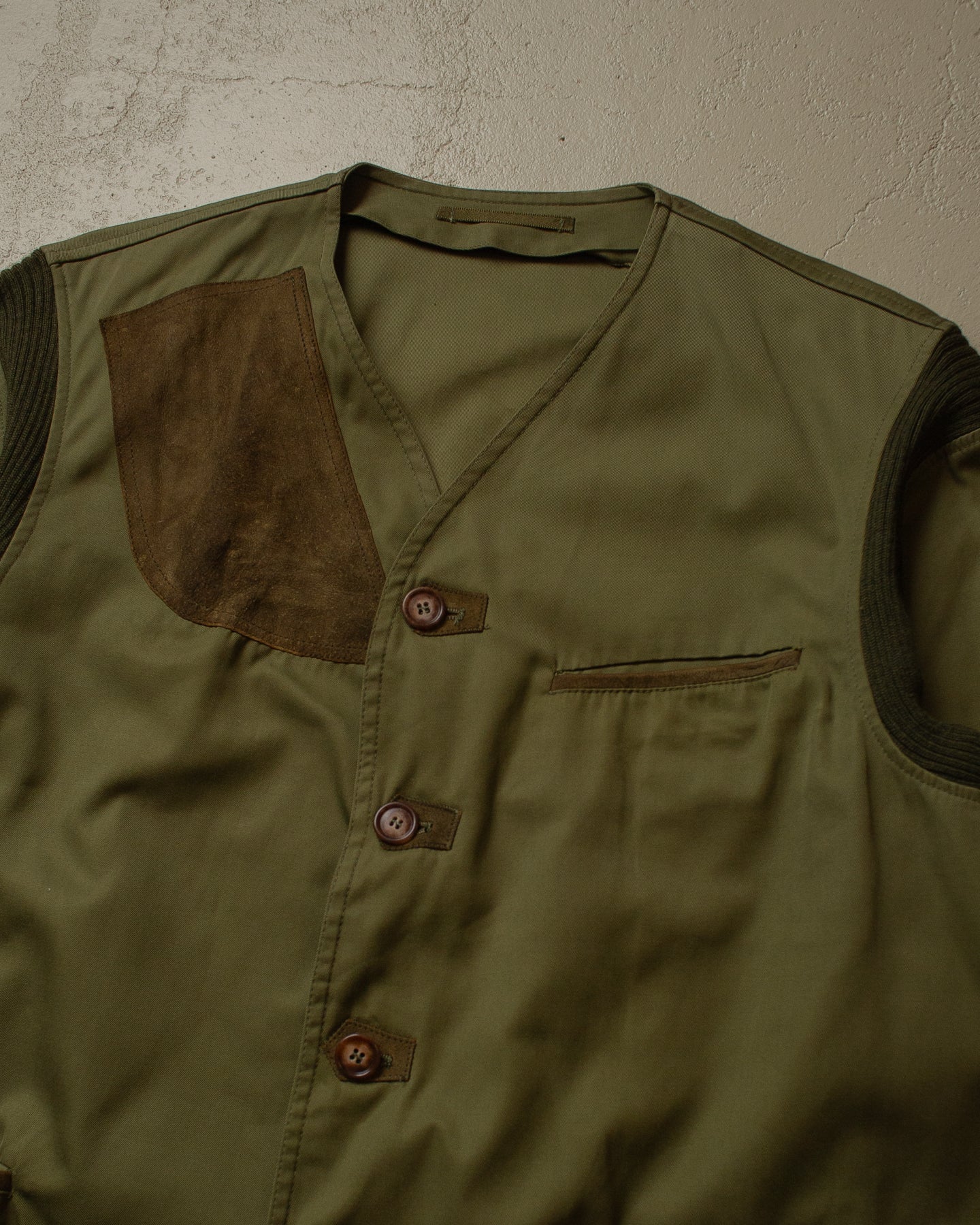 70s/80s Shooting Jacket green - L