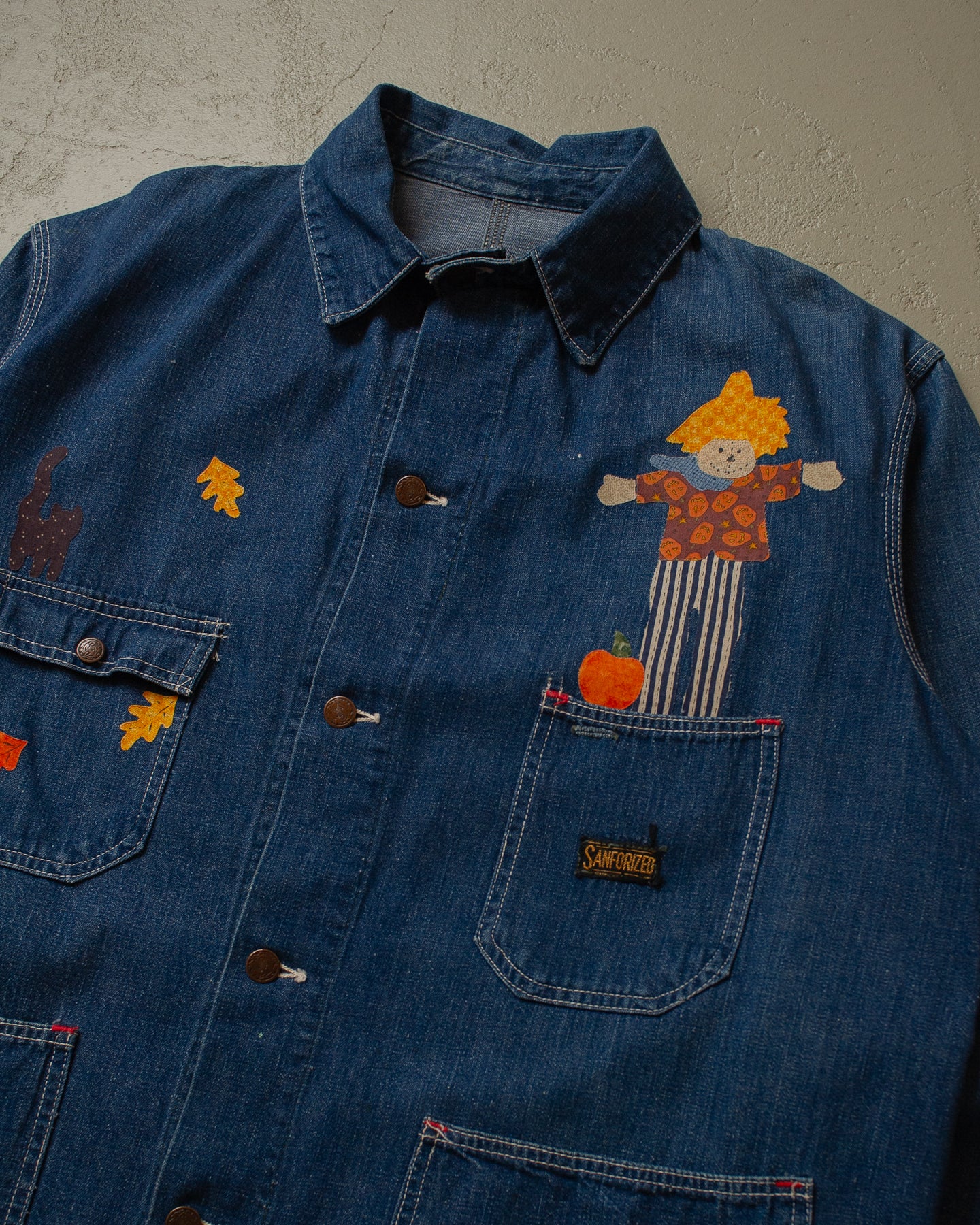 60s Sanforized Custom Denim Chore Coat - XL/XXL