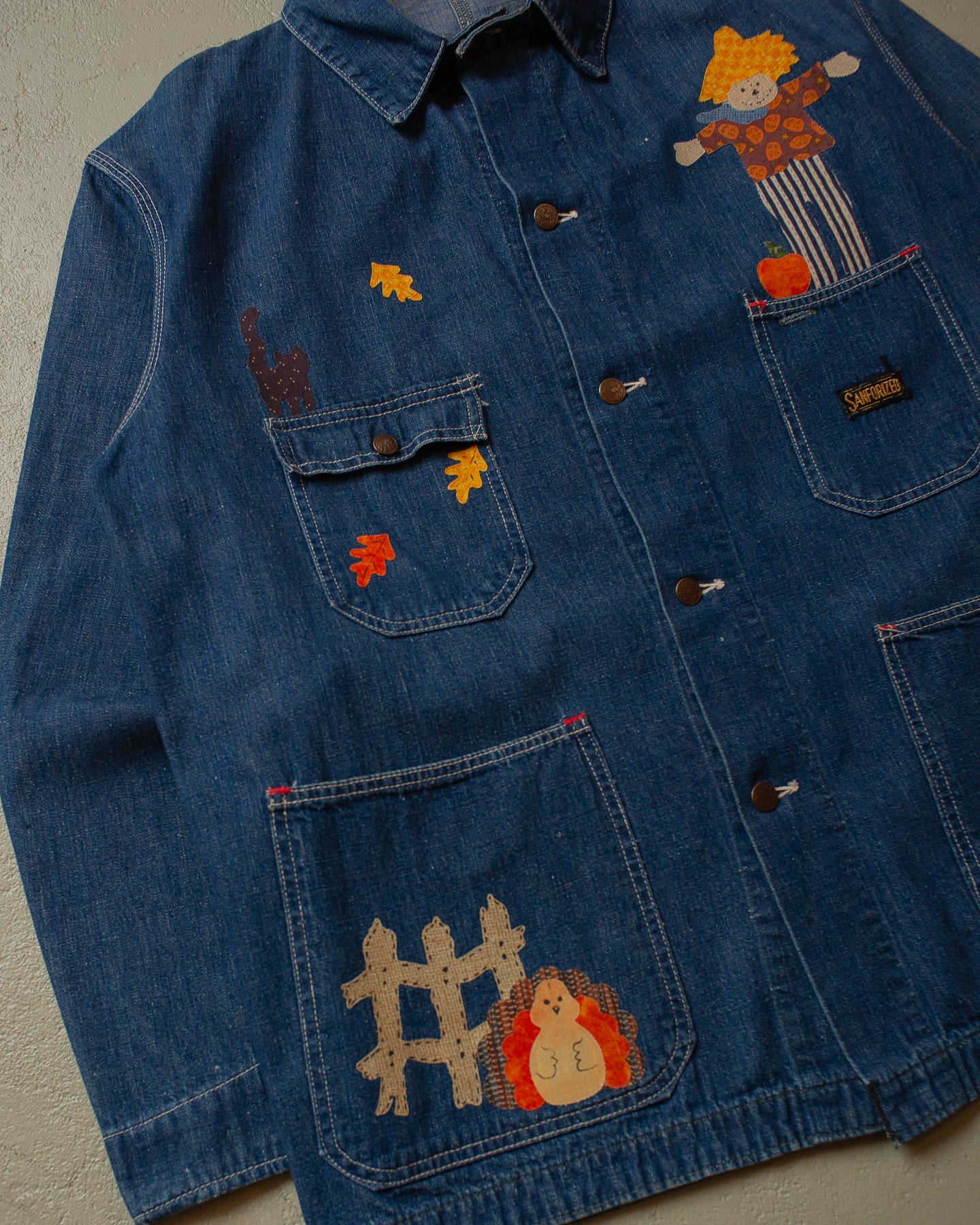 60s Sanforized Custom Denim Chore Coat - XL/XXL