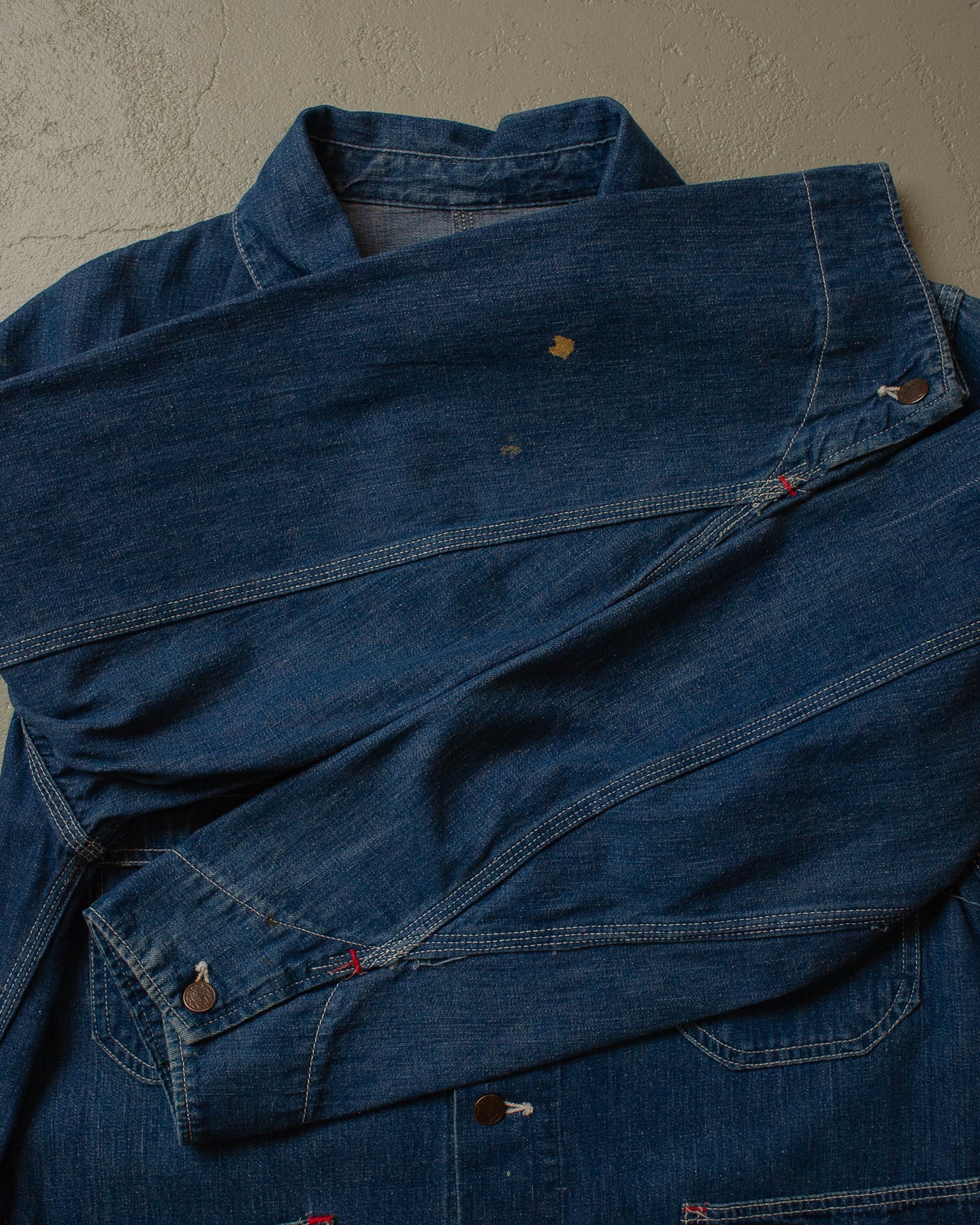 60s Sanforized Custom Denim Chore Coat - XL/XXL