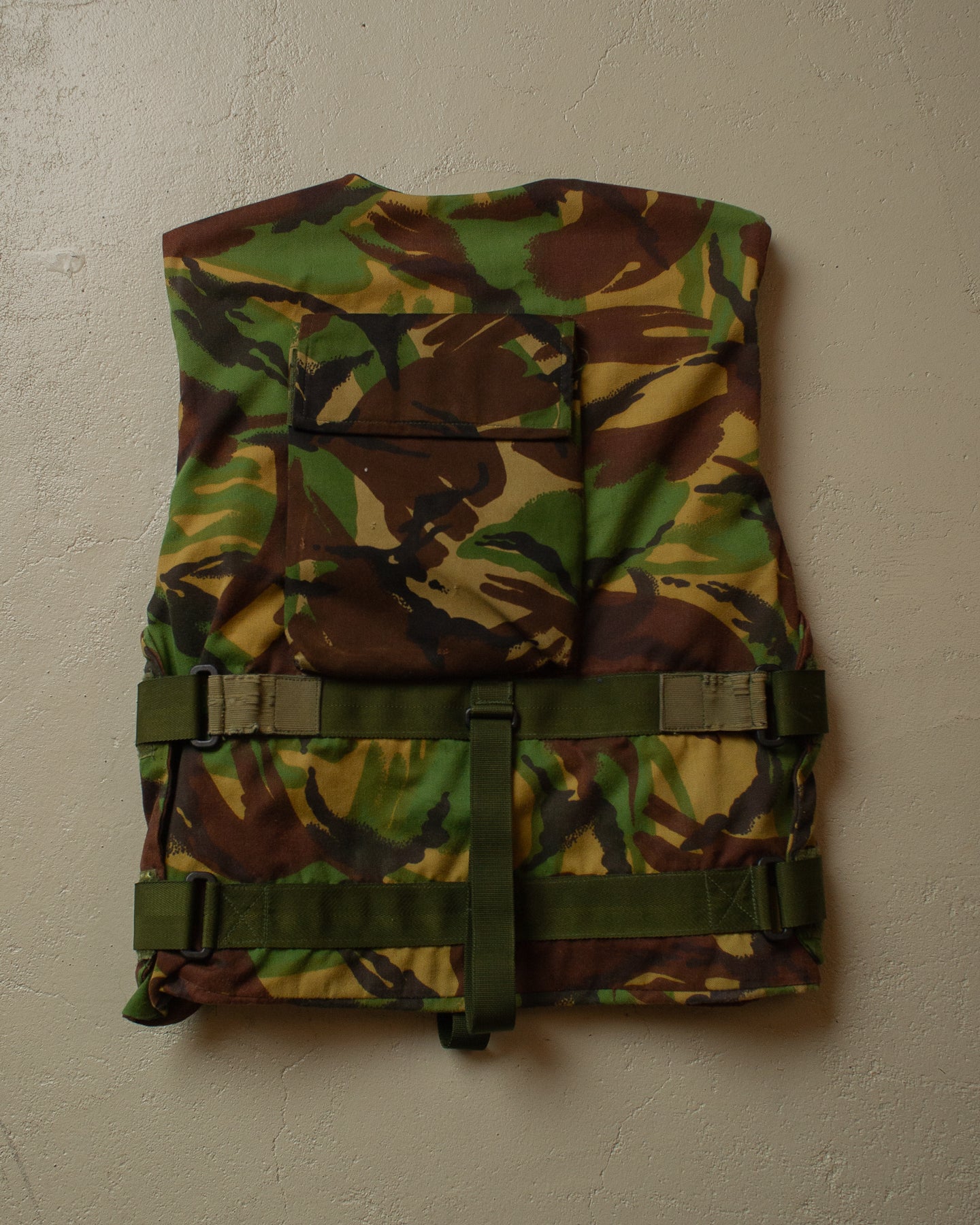 2000s British Army Camouflage Body Cover Vest - M