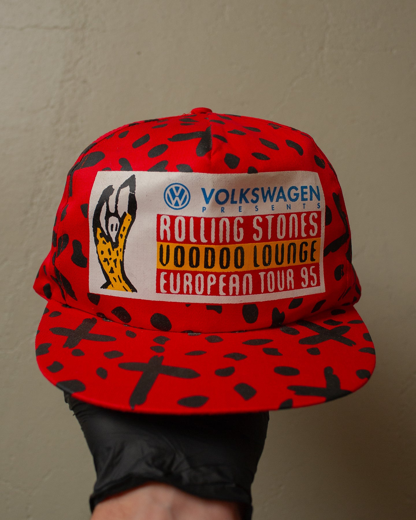 1995 Rolling Stones Voodoo Lounge Snapback red