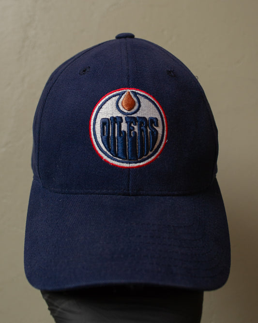 00s Puma Edmonton Oilers Strapback navyblue