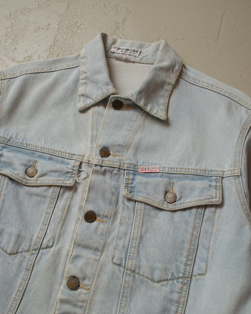 80s Guess by George Marciano Denim Jacket - S