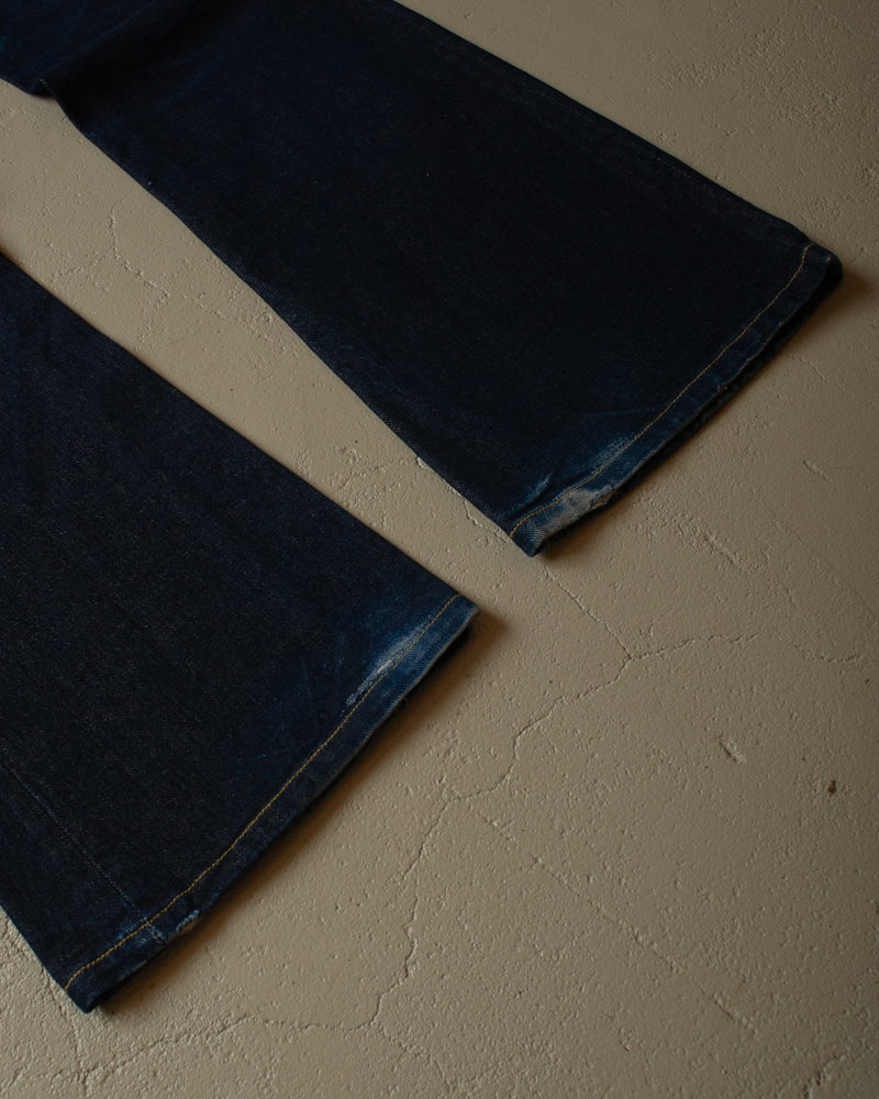 00s Gang Star Flared Jeans navyblue - 30x34