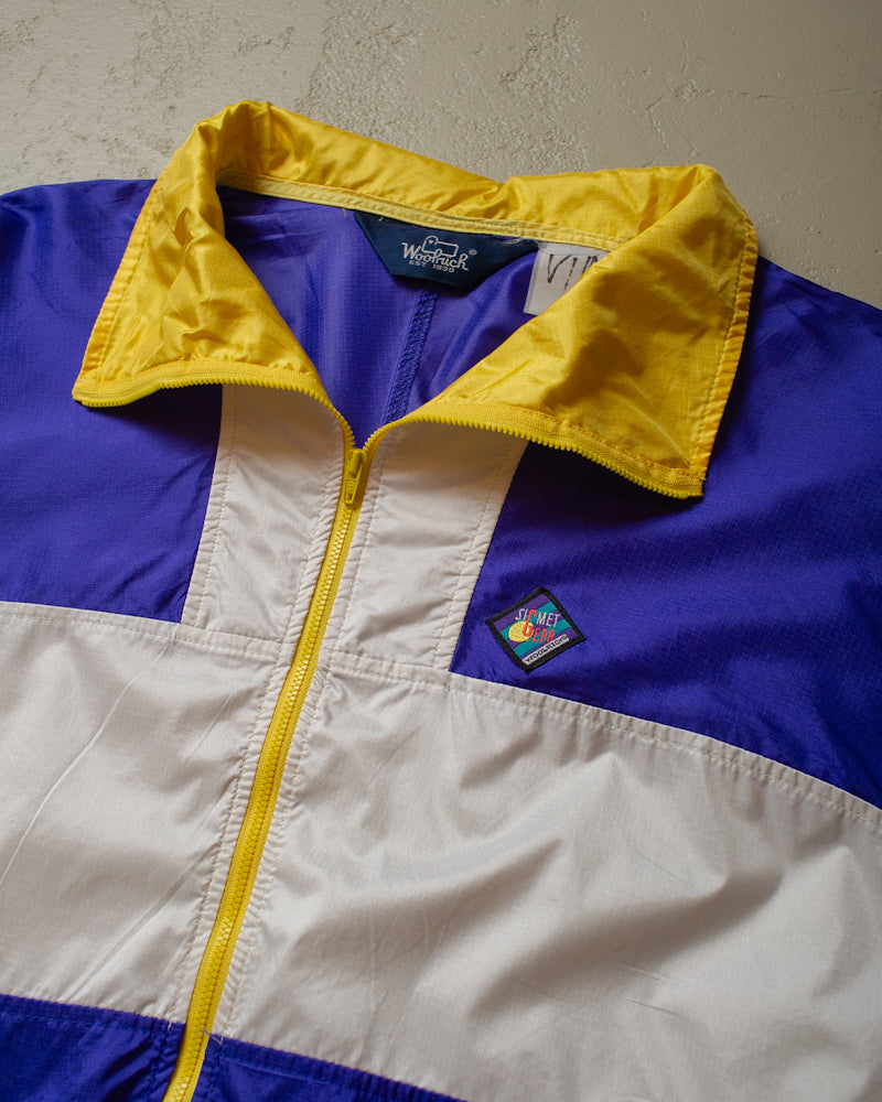 90s Woolrich Sigmet Gear Windbreaker purple - XL