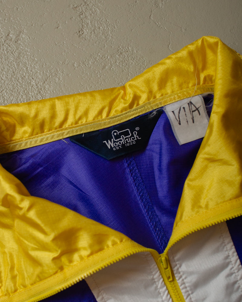 90s Woolrich Sigmet Gear Windbreaker purple - XL