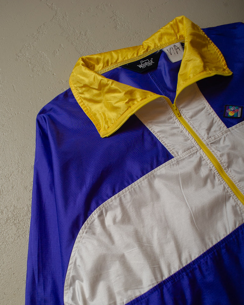 90s Woolrich Sigmet Gear Windbreaker purple - XL