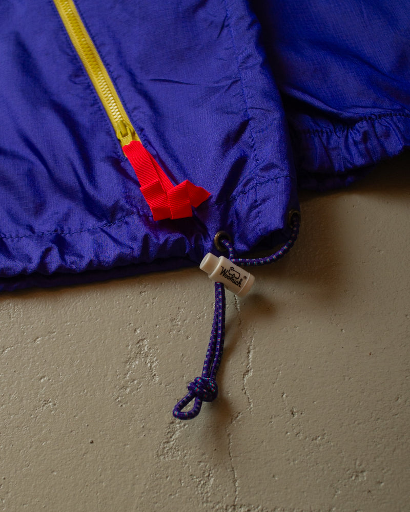 90s Woolrich Sigmet Gear Windbreaker purple - XL