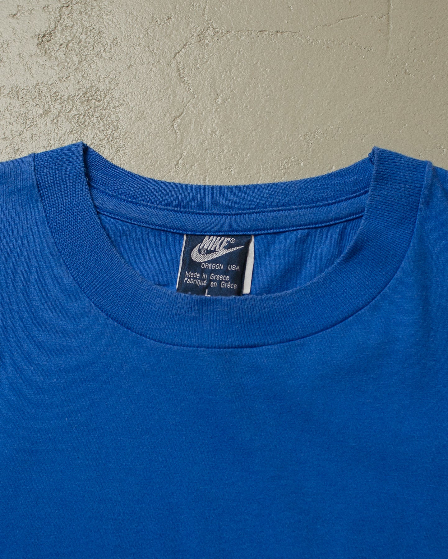 80s Nike Aqua Gear T-shirt blue - L/XL